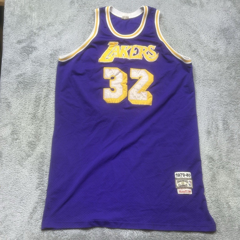 Los Angeles Lakers Purple #32 Basketball Jersey